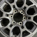 16" TACOMA 16 16x7 alloy 6 spoke D Spoke dark gray Original OEM Wheel Rim - Angle View