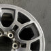 16" TACOMA 16 16x7 alloy 6 spoke D Spoke dark gray Original OEM Wheel Rim - Close-Up Detail