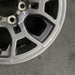 16" TACOMA 16 16x7 alloy 6 spoke D Spoke dark gray Original OEM Wheel Rim - Back View