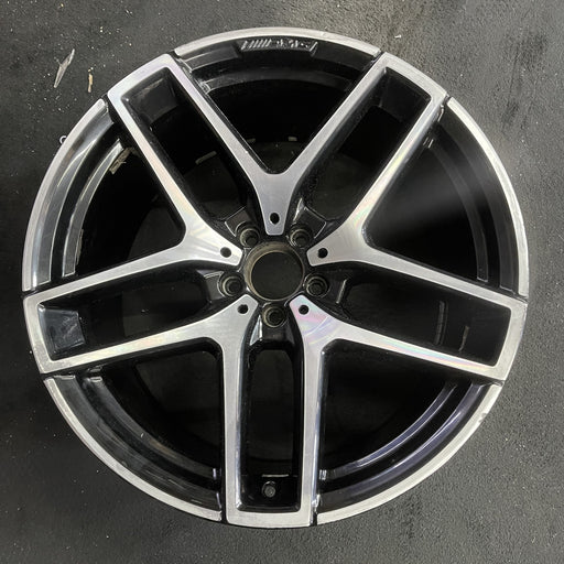21" MERCEDES GLE-CLASS 16 292 Type, , GLE450, 21x11 Original OEM Wheel Rim - Angle View