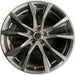 20" EXPLORER 17-19 20x8.5, , 10 spoke, , dark gray Original OEM Wheel Rim - Front View