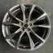 20" EXPLORER 17-19 20x8.5, , 10 spoke, , dark gray Original OEM Wheel Rim - Angle View
