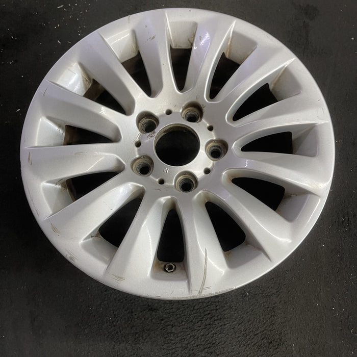 16" BMW 323i 08-11 16x7, alloy, 12 spoke Original OEM Wheel Rim - Side Profile