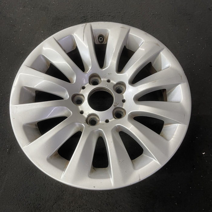 16" BMW 323i 08-11 16x7, alloy, 12 spoke Original OEM Wheel Rim - Close-Up Detail