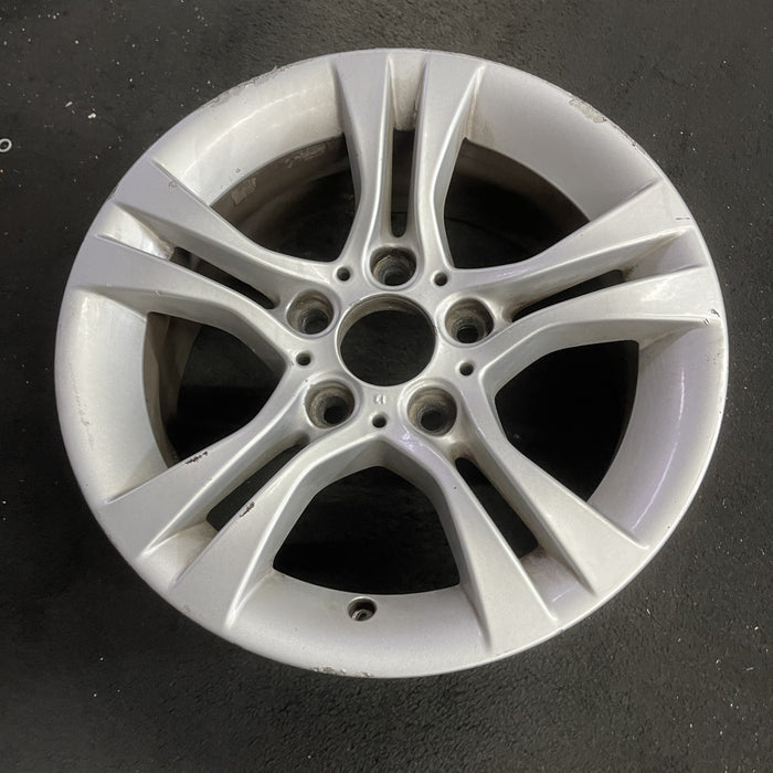 16" BMW 323i 07-11 16x7, alloy, 5 spoke, double spoke Original OEM Wheel Rim - Side Profile