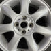16" CLUBMAN 08-14 16x6.5 alloy 7 spoke tapered end spoke silver Original OEM - Angle View