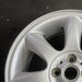 16" CLUBMAN 08-14 16x6.5 alloy 7 spoke tapered end spoke silver Original OEM - Side Profile