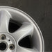 16" CLUBMAN 08-14 16x6.5 alloy 7 spoke tapered end spoke silver Original OEM - Close-Up Detail