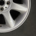 16" CLUBMAN 08-14 16x6.5 alloy 7 spoke tapered end spoke silver Original OEM - Back View