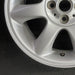 16" CLUBMAN 08-14 16x6.5 alloy 7 spoke tapered end spoke silver Original OEM - Additional View
