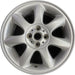 16" CLUBMAN 08-14 16x6.5 alloy 7 spoke tapered end spoke silver Original OEM - Front View