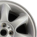 16" CLUBMAN 08-14 16x6.5 alloy 7 spoke tapered end spoke silver Original OEM - Side Profile