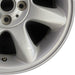 16" CLUBMAN 08-14 16x6.5 alloy 7 spoke tapered end spoke silver Original OEM - Close-Up Detail