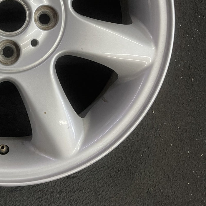 16" CLUBMAN 08-14 16x6.5 alloy 7 spoke tapered end spoke silver Original OEM Wheel Rim