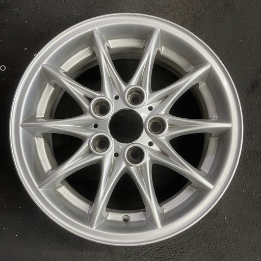 16" BMW Z4 03-05 16x7 , 10 spoke Original OEM Wheel Rim - Angle View