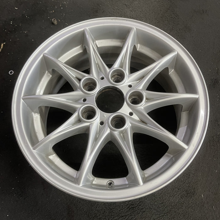 16" BMW Z4 03-05 16x7 , 10 spoke Original OEM Wheel Rim - Side Profile