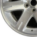 17" 300 05-06 17x7 aluminum 7 spoke exposed lugs machine Original OEM Wheel Rim - Back View