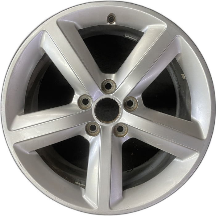 17" AUDI A3 07-08 17x7.5 , 5 spoke, opt CP4 Original OEM Wheel Rim - Front View