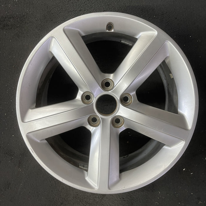 17" AUDI A3 07-08 17x7.5 , 5 spoke, opt CP4 Original OEM Wheel Rim - Angle View