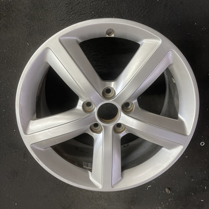 17" AUDI A3 07-08 17x7.5 , 5 spoke, opt CP4 Original OEM Wheel Rim - Side Profile