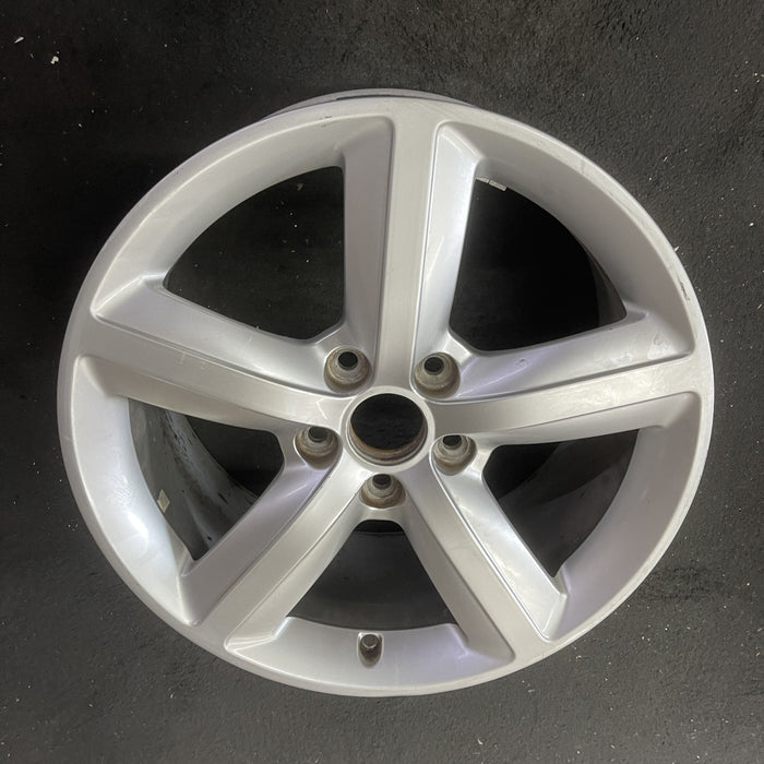 17" AUDI A3 07-08 17x7.5 , 5 spoke, opt CP4 Original OEM Wheel Rim - Close-Up Detail