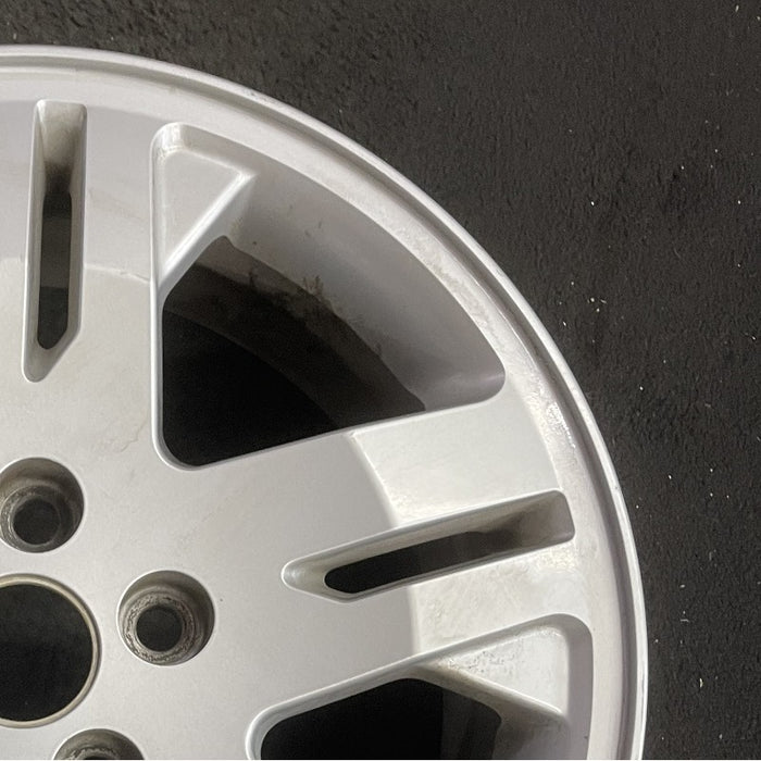 17" ENDEAVOR 04-08 17x7 alloy 10 spoke gray dull Original OEM Wheel Rim - Close-Up Detail