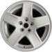 17" CHARGER 06-07 17x7 aluminum 5 spoke silver finish Original OEM Wheel Rim - Front View