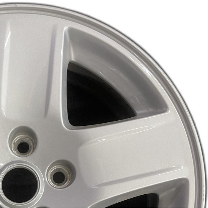 17" CHARGER 06-07 17x7 aluminum 5 spoke silver finish Original OEM Wheel Rim - Side Profile