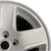 17" CHARGER 06-07 17x7 aluminum 5 spoke silver finish Original OEM Wheel Rim - Side Profile