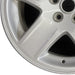 17" CHARGER 06-07 17x7 aluminum 5 spoke silver finish Original OEM Wheel Rim - Back View