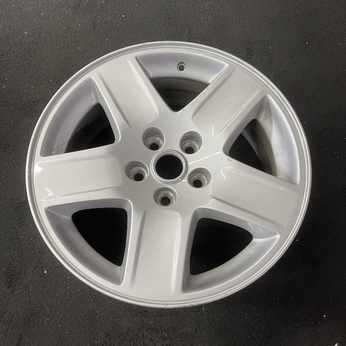 17" CHARGER 06-07 17x7 aluminum 5 spoke silver finish Original OEM Wheel Rim - View 8