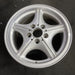 16" BMW Z3 01-02 16x7, alloy, 5 spoke, webbed spoke, natural Original OEM Wheel - Side Profile