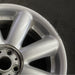 17" CLUBMAN 08-09 17x7 alloy 8 spoke silver covered lug nuts Original OEM Wheel - Close-Up Detail