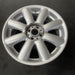 17" CLUBMAN 08-09 17x7 alloy 8 spoke silver covered lug nuts Original OEM Wheel - View 8