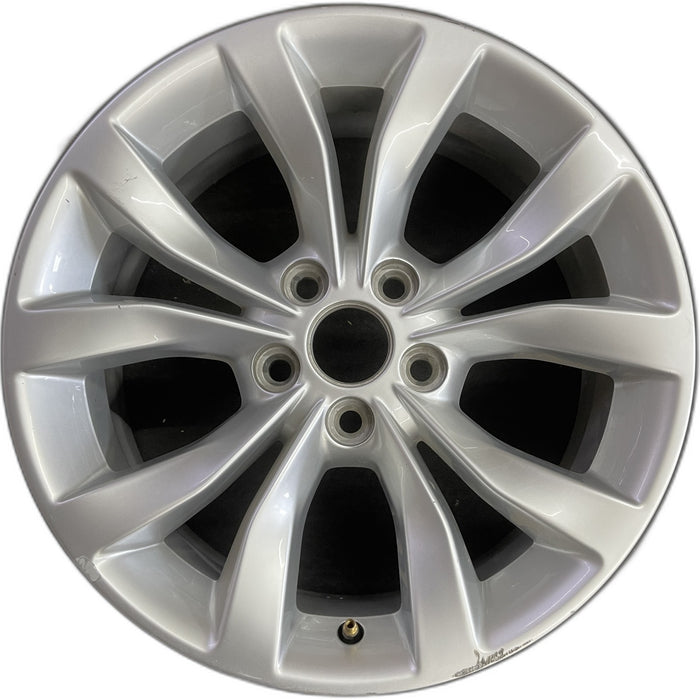 17" 300 15-18 17x7 Original OEM Wheel Rim - Front View