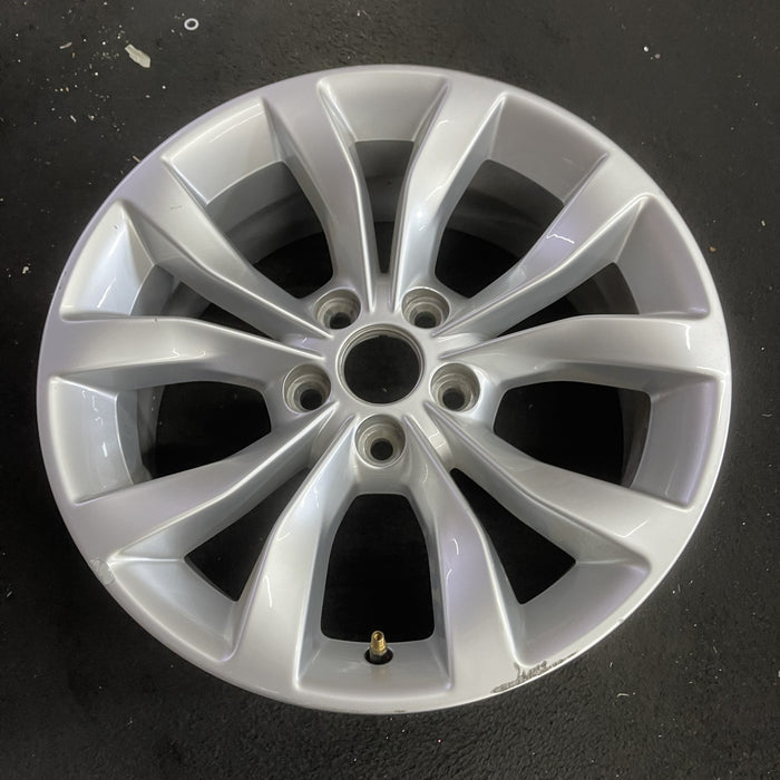 17" 300 15-18 17x7 Original OEM Wheel Rim - Side Profile