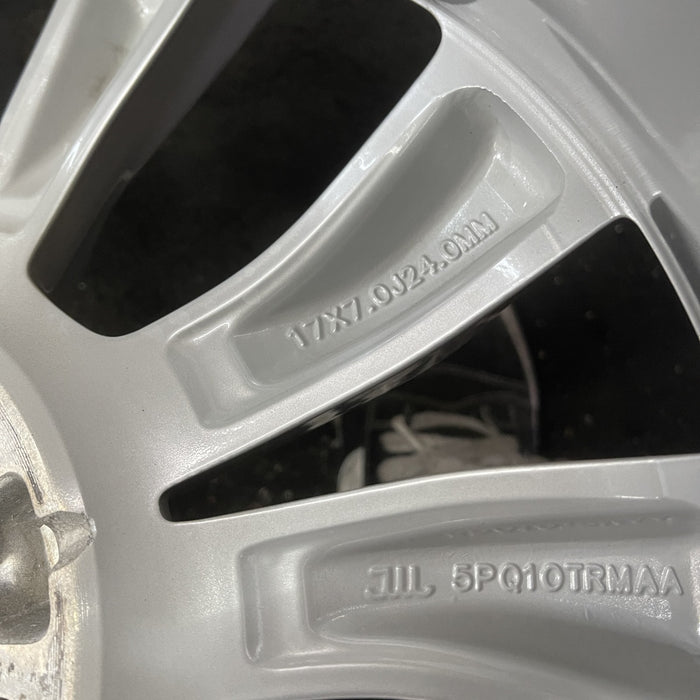 17" 300 15-18 17x7 Original OEM Wheel Rim - Back View