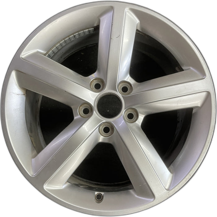 17" AUDI A3 07-08 17x7.5 , 5 spoke, opt CP4 Original OEM Wheel Rim - Front View