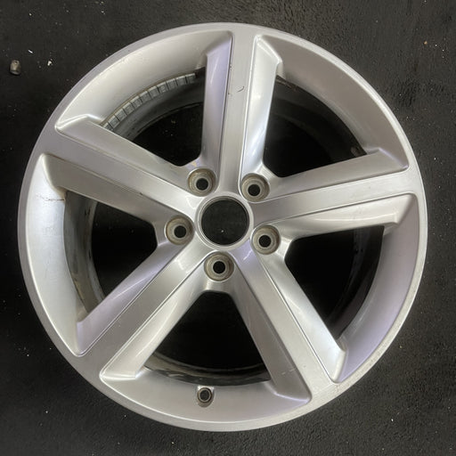 17" AUDI A3 07-08 17x7.5 , 5 spoke, opt CP4 Original OEM Wheel Rim - Angle View