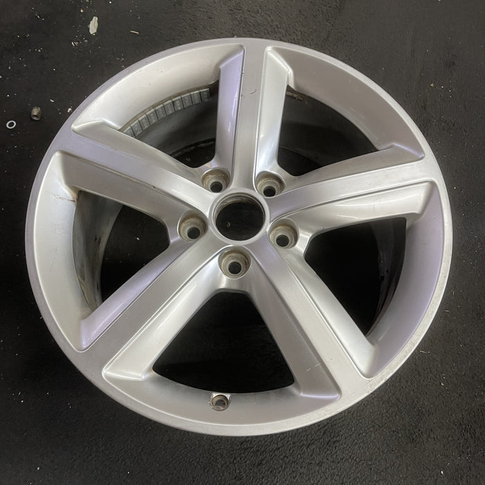 17" AUDI A3 07-08 17x7.5 , 5 spoke, opt CP4 Original OEM Wheel Rim - Side Profile