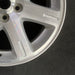 17" 300 05-06 17x7 aluminum 7 spoke exposed lugs machine Original OEM Wheel Rim - Back View