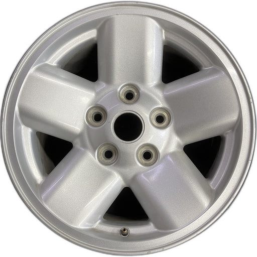 17" DODGE 1500 PICKUP 02 17x8, aluminum, w/o machined center Original OEM Wheel - Front View
