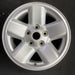17" DODGE 1500 PICKUP 02 17x8, aluminum, w/o machined center Original OEM Wheel - Angle View