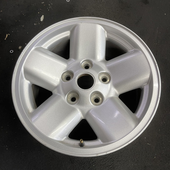 17" DODGE 1500 PICKUP 02 17x8, aluminum, w/o machined center Original OEM Wheel - Side Profile