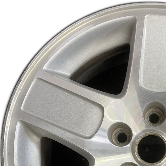 17" CHARGER 06-07 17x7 aluminum 5 spoke machined finish Original OEM Wheel Rim - Angle View