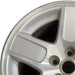 17" CHARGER 06-07 17x7 aluminum 5 spoke machined finish Original OEM Wheel Rim - Angle View