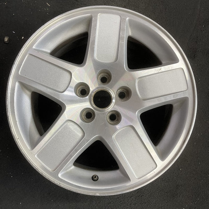 17" CHARGER 06-07 17x7 aluminum 5 spoke machined finish Original OEM Wheel Rim - Additional View