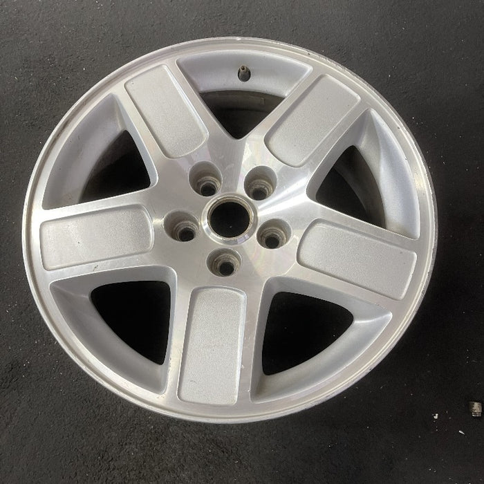 17" CHARGER 06-07 17x7 aluminum 5 spoke machined finish Original OEM Wheel Rim - View 8
