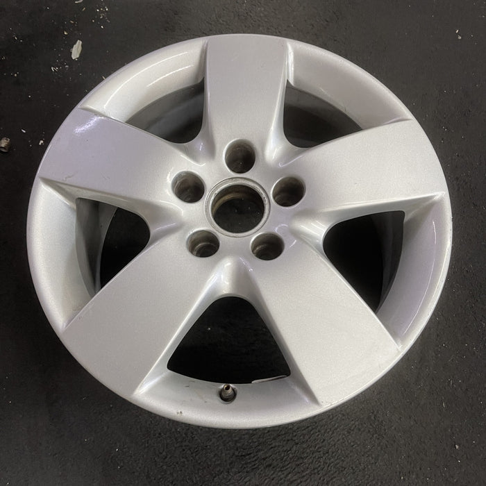 16" AUDI A6 02 16x7 , 5 wide spoke Original OEM Wheel Rim - Side Profile