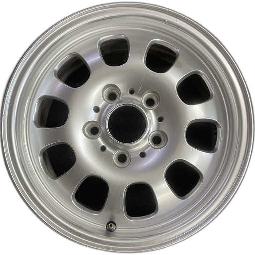 15" BMW 323i 00 15x6.5, alloy, 10 hole Original OEM Wheel Rim - Front View